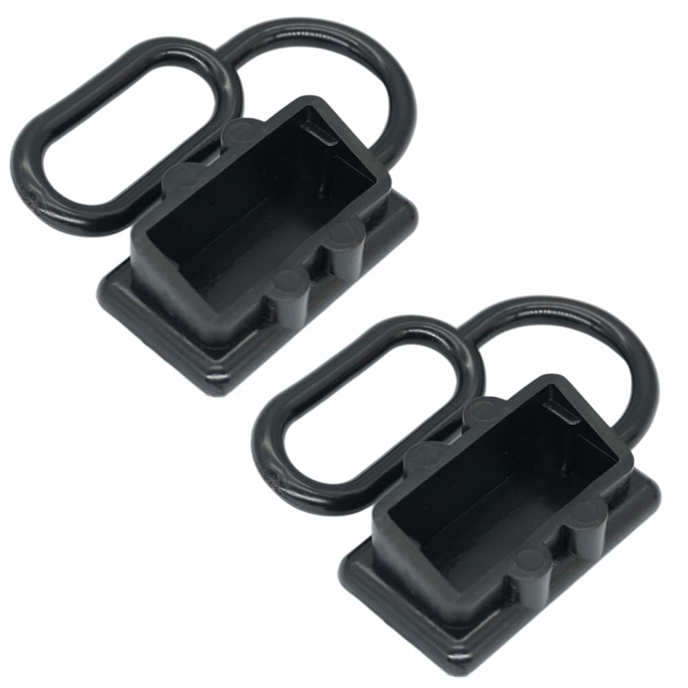 Dust Cover Cap Protector Anderson Style Quick Connect Plug SB175 Electrical Connector Dust Cover End Cap SB 175Amp Black