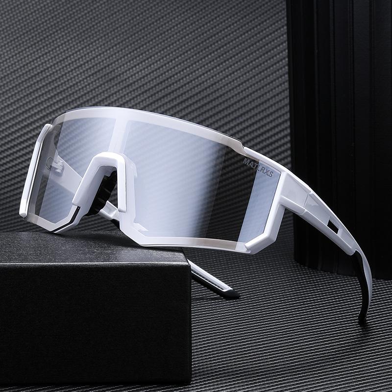 Erwachsene Unisex Outdoor Radsport Fotochrome Sonnenbrille, Sport Klettern Winddicht, Sanddicht, UV-Schutz Sonnenschutzbrille Neu