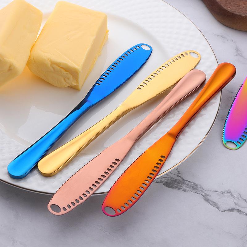 Stainless Steel Cheese, Butter, and Jam Spreader Set