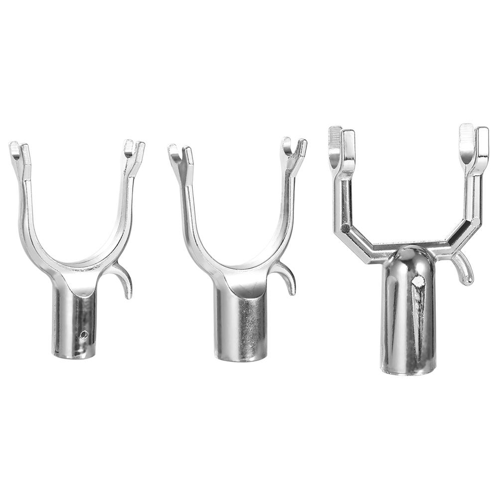 U Shaped Clothes Rod Joint Aluminum Zinc Zinc Alloy Clothes Rod Metal Head Clothes Fork Head  Placing Clothes