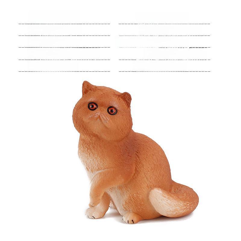 Set Jucării Pisoi Alb-Negru pentru Copii - Ornamente Model Pisică Rurală Chineză