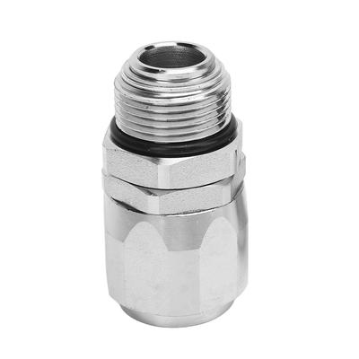 Fuel Hose Swivel Connector 32mm 360 Degrees  Rotating Metal Enhanced Sealing Performance for 34mm 37mm Outer Diameter