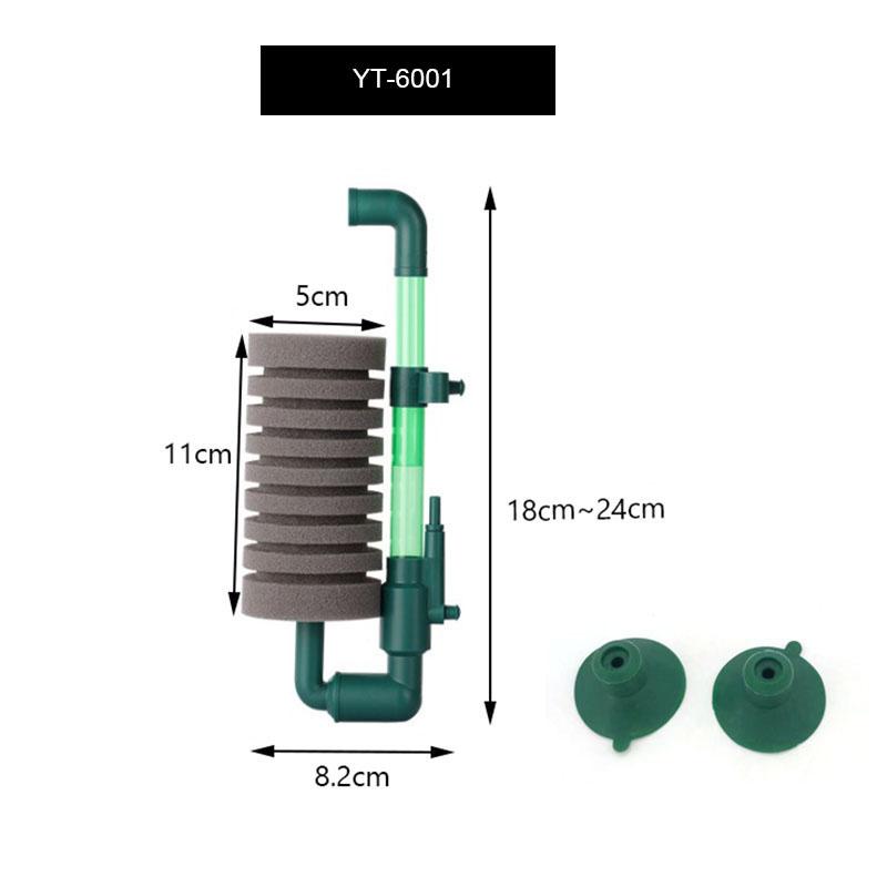 

New Bio Sponge Filter for Aquarium Fish Tank Shrimp Pond Air Pump Biochemical Filtration Noiseless Foam aquarium accessories