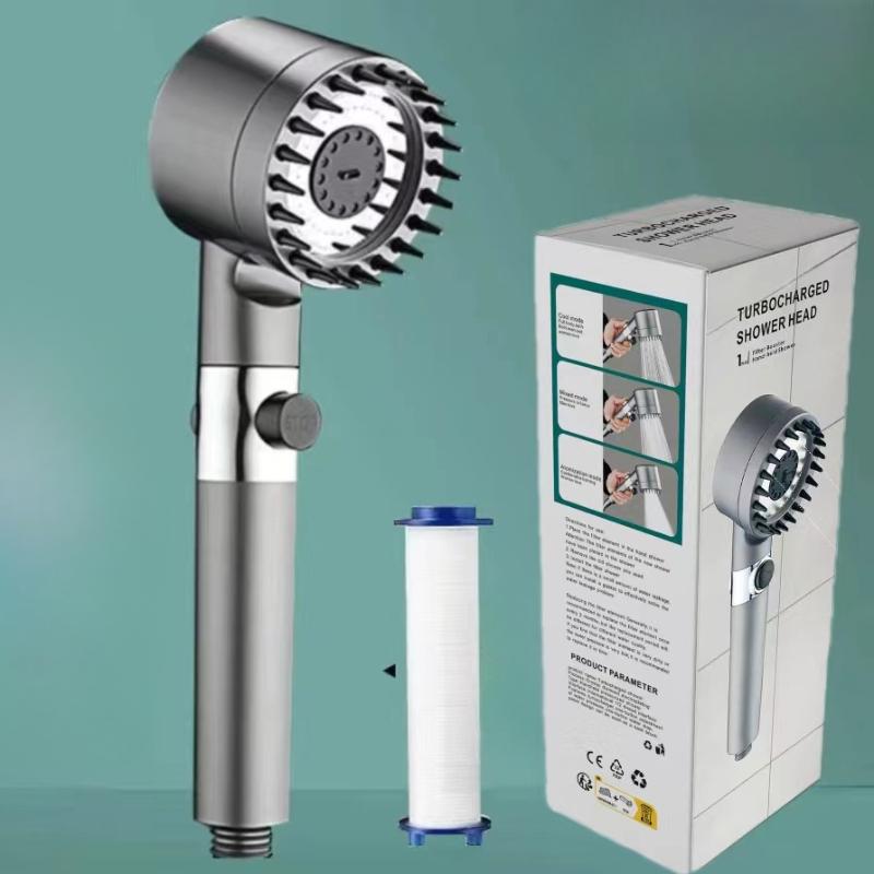 High-pressure Shower Head, Shower Head, Multi-function Pressurized Shower Head, Household Bathing, Handheld Shower Head Bracket