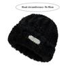 Women Winter Hat Fuzzy Plush Short Brim Solid Color Dome Windproof Warmth Sun Protection Fisherman Cap Outdoor Travel Headwear