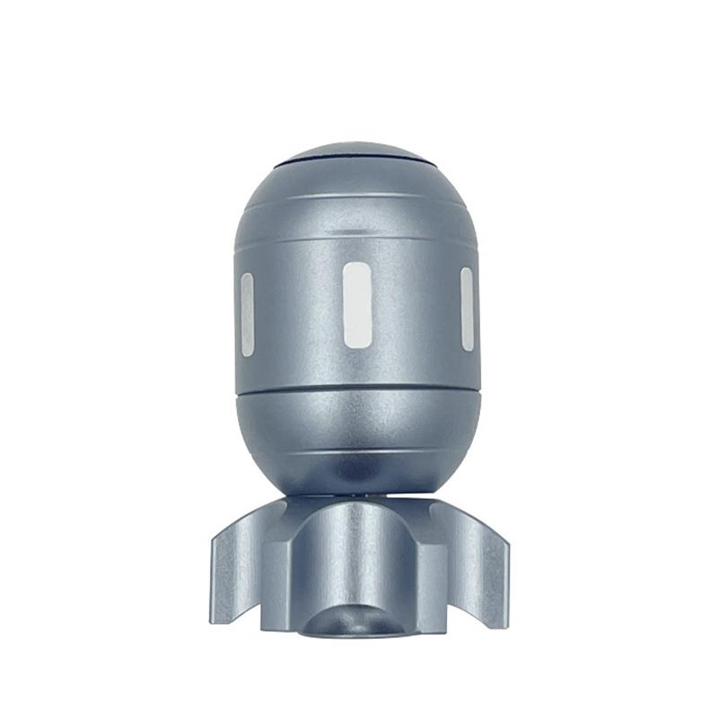 Neue Simulation von kleinem Torpedo-Fingerspitzen-Kreisel Metall Dekompressionsartefakt Kreatives Dekompressions-Rotationsspielzeug