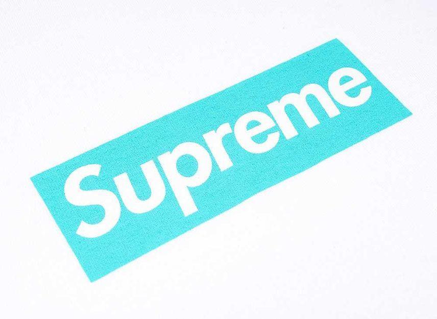 Supreme Tiffany & Co. Box Logo Tee White