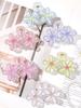 Fashion Flower Hair Claw Clip for Women New Hawaiian Hair Clamp Vacation Beach Style Hairpin Hair Accessories forThin/Thick Hair