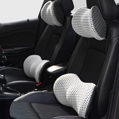 Car Headrest Car Seat Lumbar Backrest Office Chair Backrest Pillow Seat Lumbar Pillow Relieve Cervical and Lumbar Spine