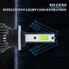 2PCS 100W H8/H9/H11/880/881/5202/ 9006/HB4/9005/HB3 Ice Blue Light Car LED Fog Light Bulbs, Plug and Play Auto Replacement LED Bulbs