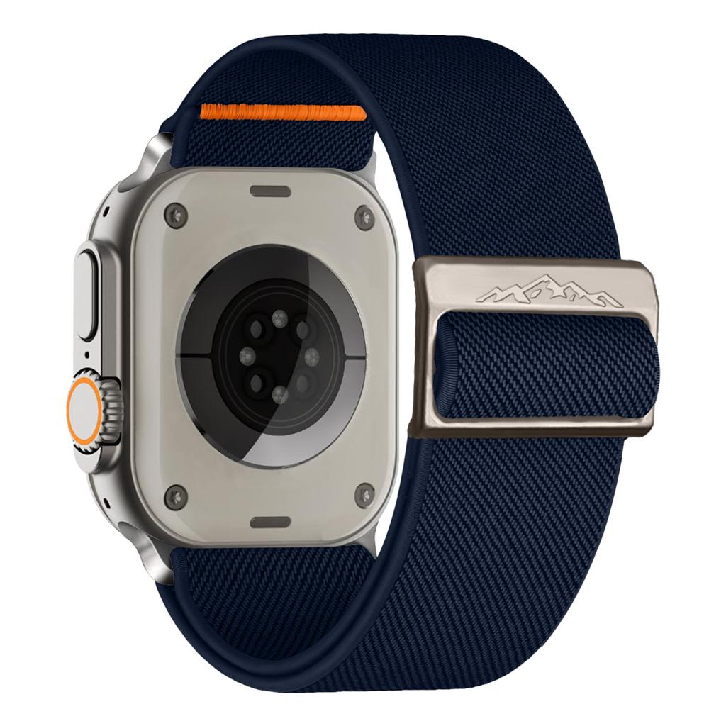 Nylonový řemínek Pro Apple Watch ultra 2 Pásek 49mm 45mm 44mm 40mm 46 41mm Titanová přezka Náramek correa iwatch Řada 9 6 7 8 se 10