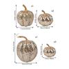 7pcs Artificial Pumpkins Sets Ornament Fake Simulation Pumpkins Halloween Thanksgiving Party Props Home Decoration