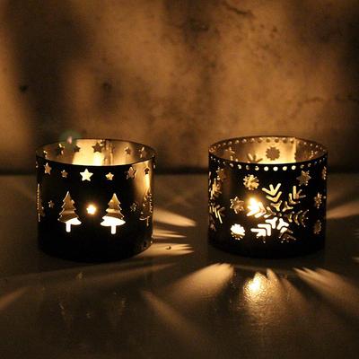 Vintage Metallkerzenhalter Kerzenständer Laterne Sturmglas Säulen-Tischkerzenständer Wohnkultur Hochzeitsfeier Ornamente Design