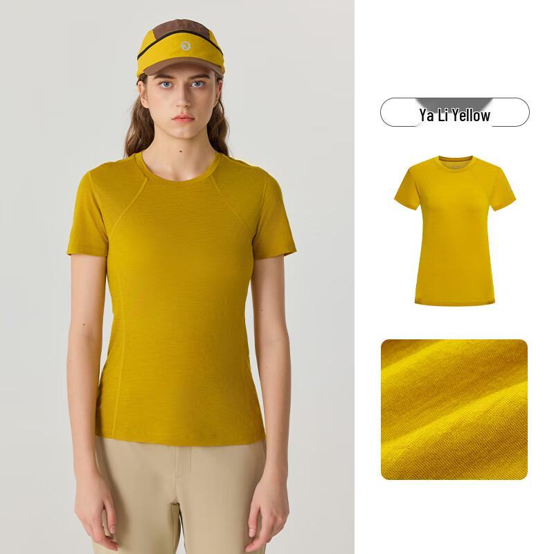 NOBLESSE Women's Outdoor Stretch Short Sleeve T-Shirt NTSFH2134E