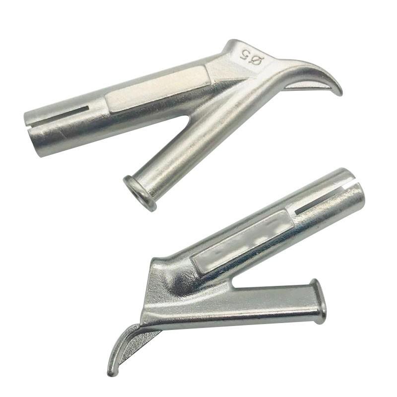 Nozzles Vinyl Welding Tools Nozzle Round/triangular Silver