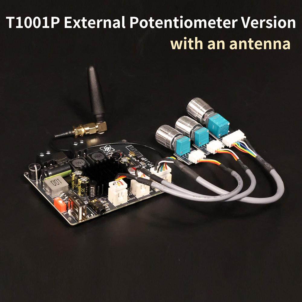 TWS Bluetooth Digital Audio Amplifier Board Mono 100W TPA3116D2 Sound Amplifiers AMP Module With App Control XY-T1001P