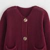 Womens Oversized Knit Cardigan Sweater Long Sleeve Open Front Casual Streetwear Top