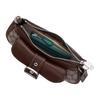 Coach Borsa a Spalla Ashton 20 Fibbia Argentata Logo Jacquard Pelle d'Agnello Liscia Piccola da Donna CDB18-SVS8S