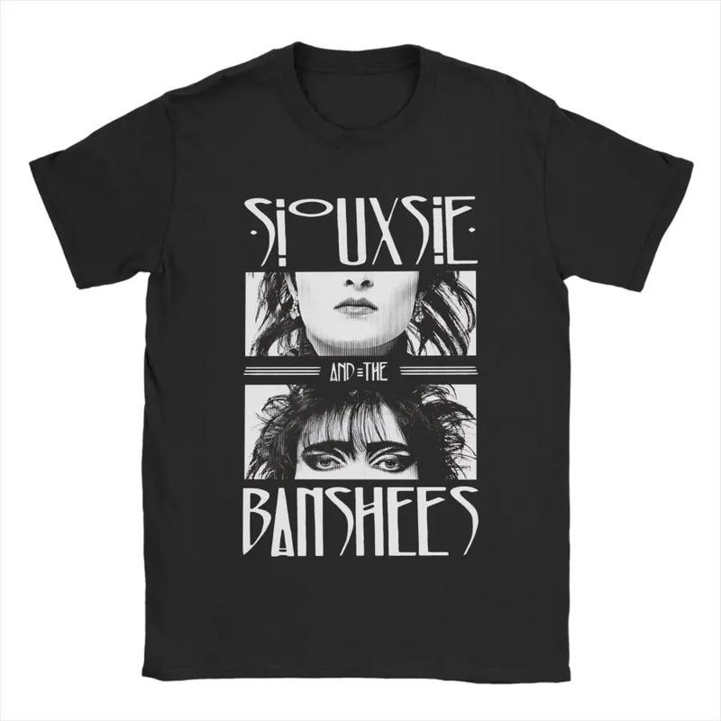 Camiseta Masculina Siouxsie And The Banshees Cool 100% Algod S разноцветный
