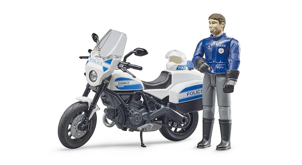 Bruder Ducati Scrambler Police Motorcycle Specification BR62731