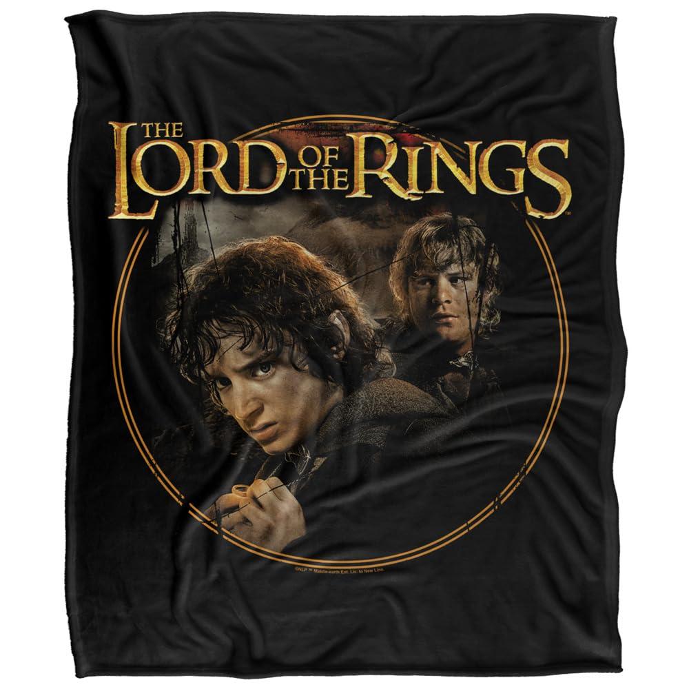 The Lord Of The Rings Sam Frodo Band Soft Touch Blanket