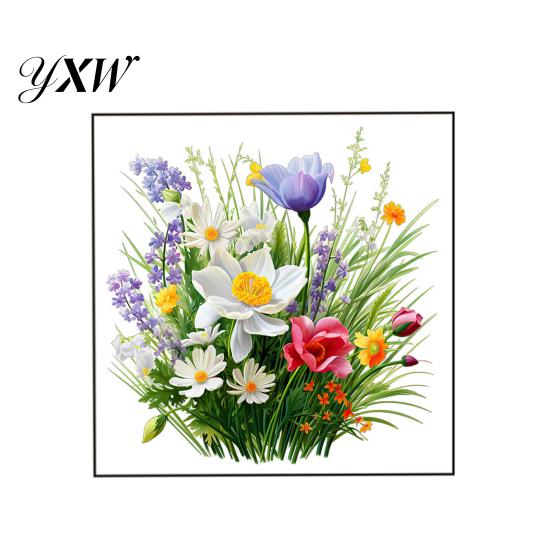 Long-lasting Wall Stickers Vibrant Butterfly Flower Pattern Easy to Adhesive Decals Apply Long-Lasting Decoration Removable Elegant Home Decor