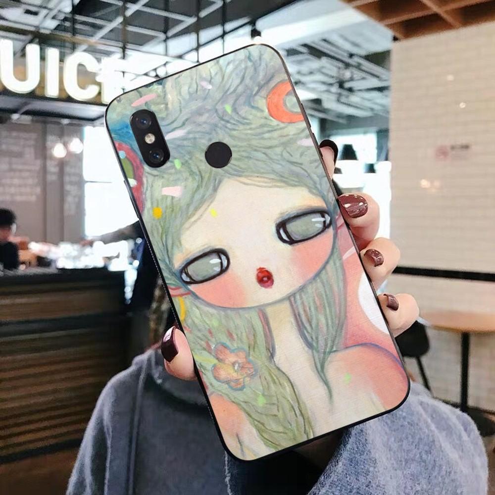 Aya Takano Phone Case For Xiaomi Mi 5X 8 9 10 11 12 Lite Pro 10T PocoX3pro PocoM3 Note 10 Pro Lite