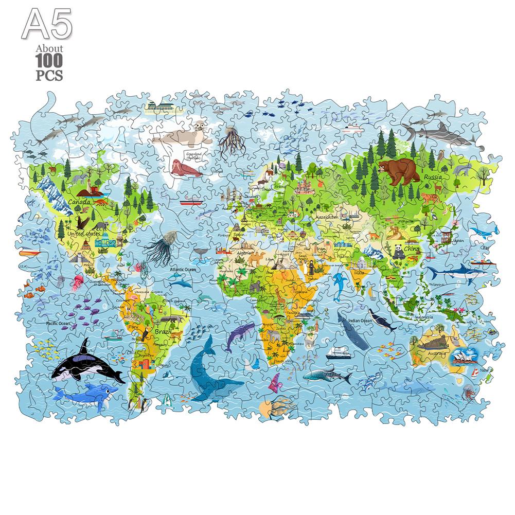 

Earth Wooden Puzzle Children S Starry Geography Early Education Astro Difficult Wood Brains Accompany Adult Puzzle Party Leisure