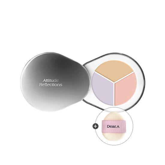 Dear.A Perfect Cover Concealer Palette (+ Cheek Balm & Finger Puff) 8-piece Special Offer