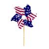 Outdoor Patriotic Windmill for Yard and Garden Decoration
