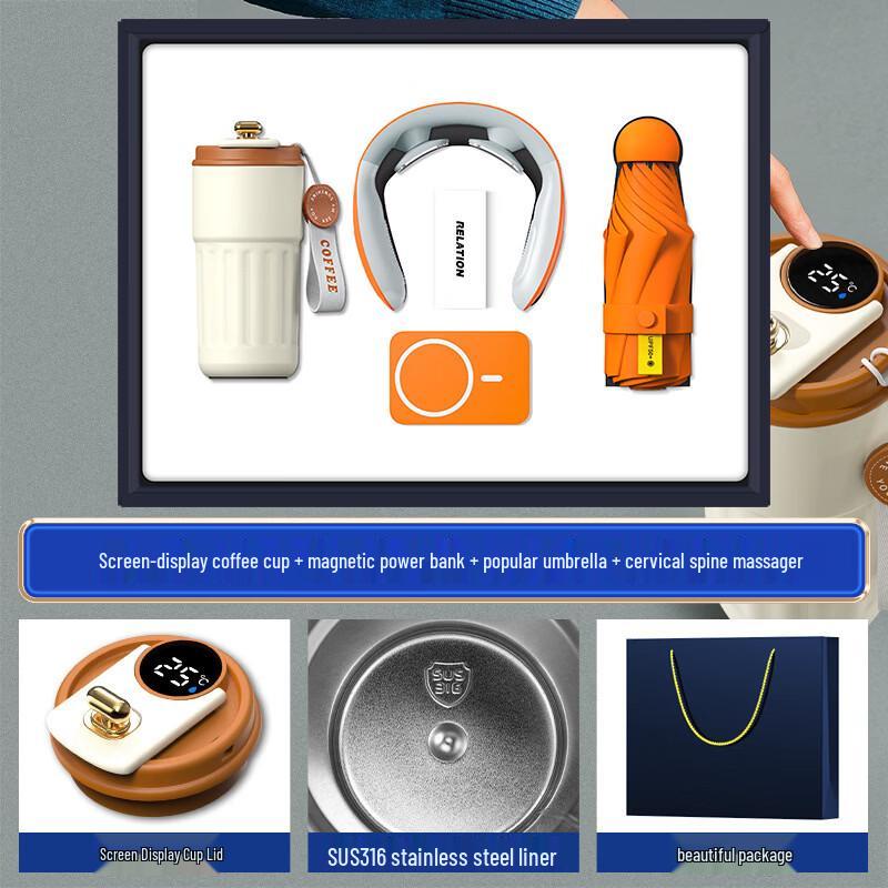 

Lailuo 316 Stainless Steel Smart Coffee Tumbler