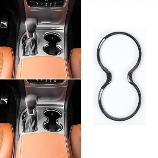 For Jeep Grand Cherokee 2011-21 Cup Holder Trim Cover Interior Decor Accessories