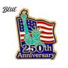 Craftsmanship Brooch Jewelry Liberty 250th Anniversary Commemorative Pin American Flag