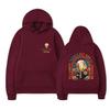 Don'T Let This Darkness Fool You Printed Hoodie Plus Size Loose Sweater Men