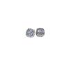 Micro-Inlaid Super Shiny Square Diamond Earrings For Women Simple And Cool Style Earrings