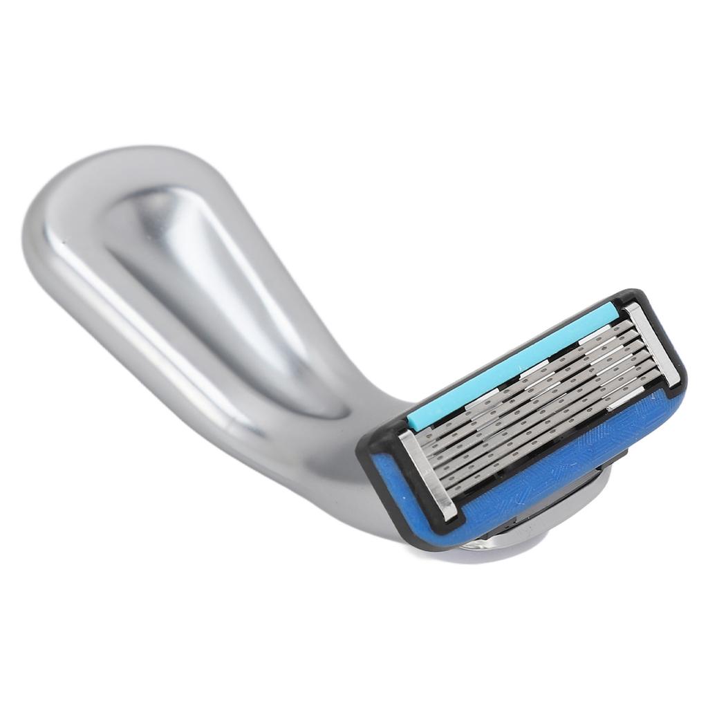 Men Manual Razor Six Blades Waterproof Precise Portable Removable Quick Trim Shaving Razor for Male