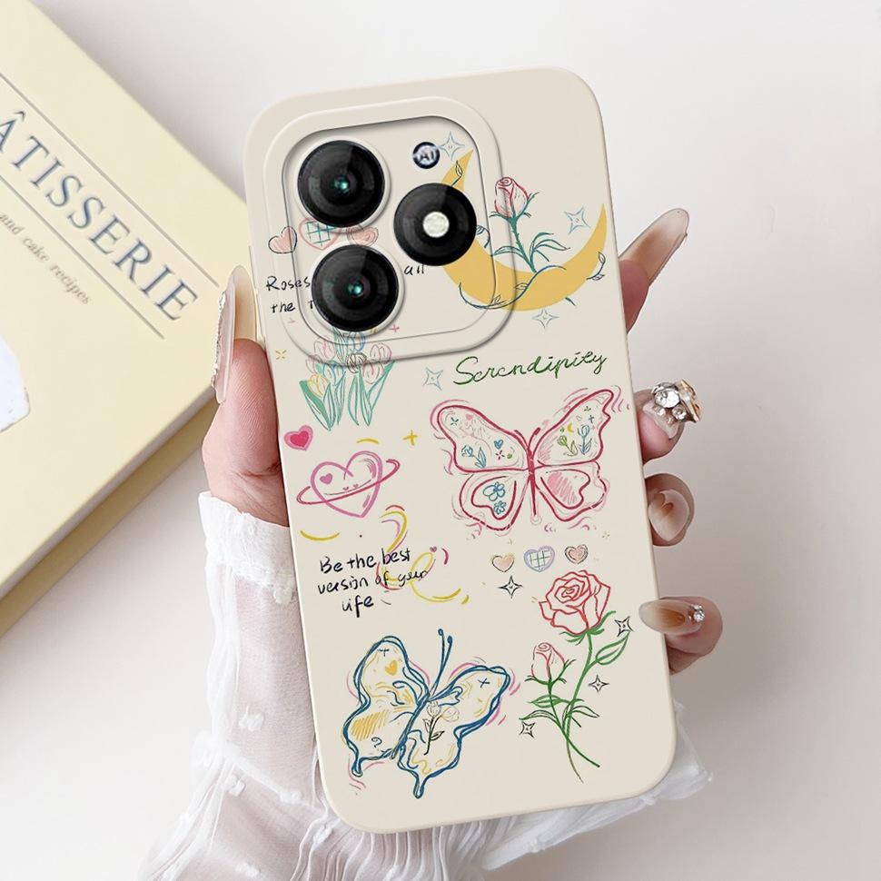 For Itel A70 A665L Case Soft Silicone Fashion Rabbit Phone Cover For Itel A 70 A70 Fundas ItelA70 Casing Shockproof Cover