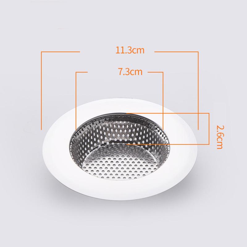 Stainless Steel Filter Net for Kitchen Bathroom Drain Pool Sink Sewer Debris