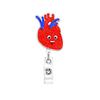 New Style Cute Cartoon Retractable Nurse Badge Reel Clip Badge Holder Students Doctor ID Card Holder Keychain Gift