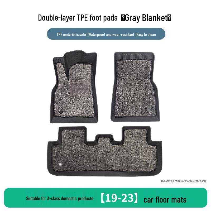 Durable TPE Waterproof Custom Fit Floor Mats for 2019-2023 Mercedes-Benz A-Class