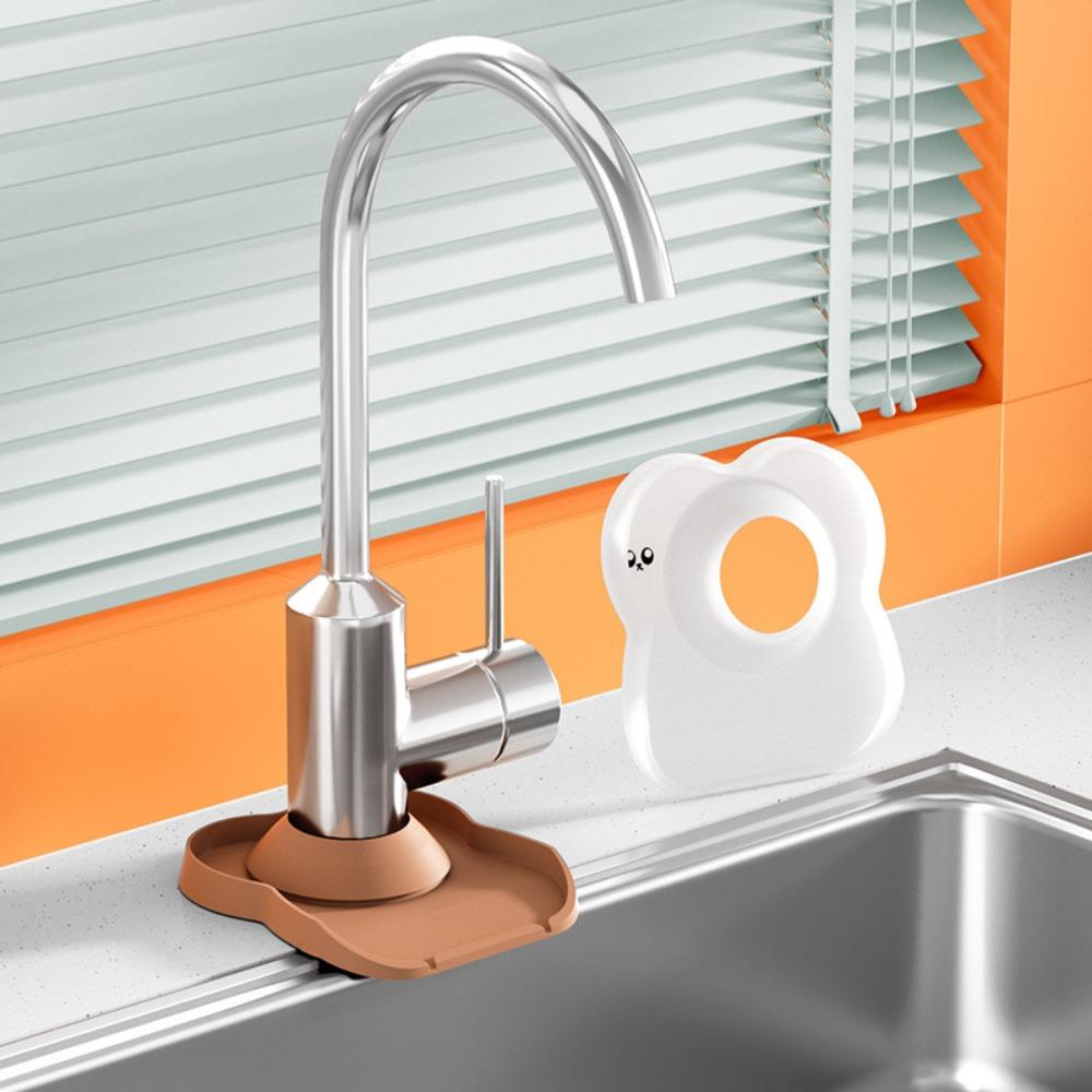 Splash Faucet Absorbent Mat Silicone Drip Catcher Mat New Faucet Absorbent Pad  Kitchen
