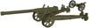 Chino Model Scale Type 89 15cm Cannon 3D Print Kit 1/35 CM-210 (Military)