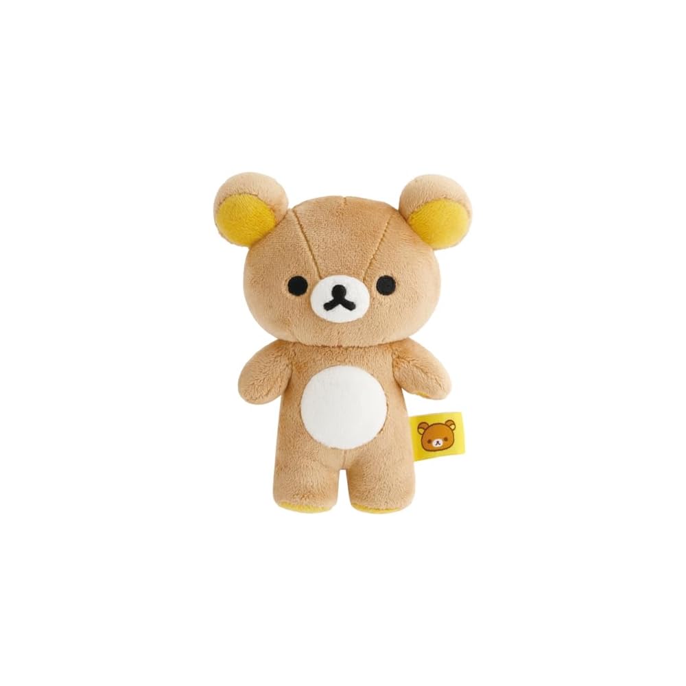 San-X Rilakkuma Mini Plush Toy H140 x W105 x D60mm Soft and Cuddly Stuffed Animal