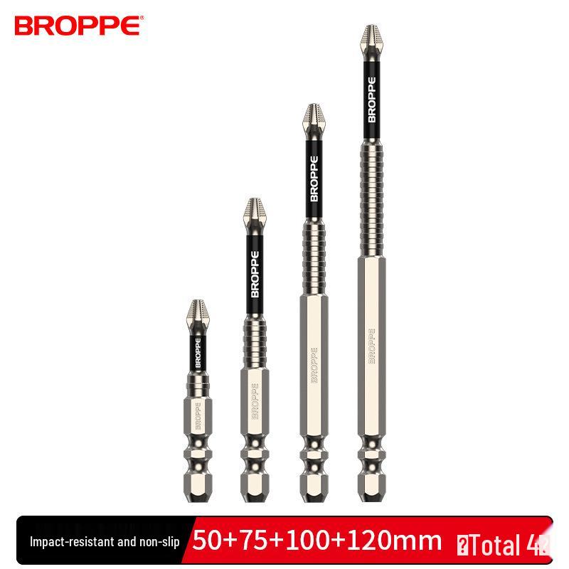 Pulai Magnetic Impact-Resistant Phillips Screwdriver Bit Set