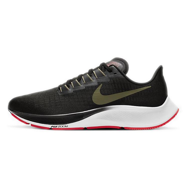 New Nike Air Zoom Pegasus 37 Black Olive Aura BQ9646-004