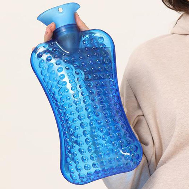 Hot Water Bag Pain Relief Hot Pack Period Cramp Relief Bag for Period Cramp 2L Hot Compress Neck Shoulder Stomach Warm Water Bag