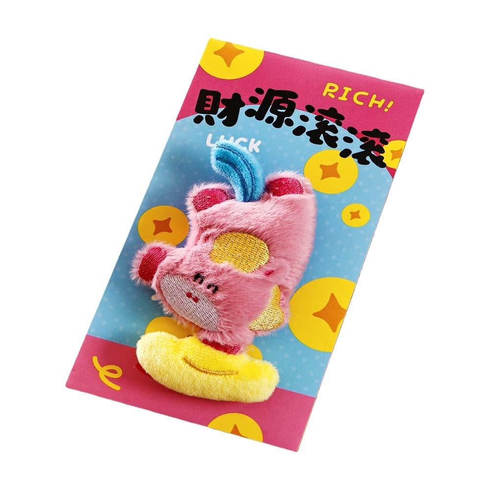 

Chinese Style 3D Horse Red Envelope 3D Plush Pony Money Pouch Lucky Bag Money Packets Kids Gift StyleF