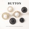 5pcs Metal Pearl Diamond Button High-End Cardigan Coat Trench Coat Fur Jacket Women'S Black Buttons