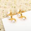New Hot Brand Vintage Pearl Earring for Women Luxury Jewelry Designer Eardrop Fashion Lady Party High Quality Stud Earrings