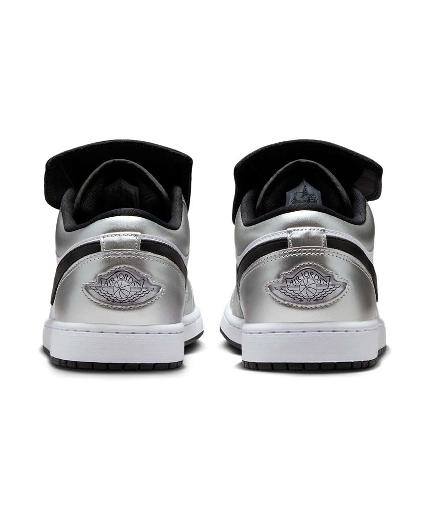 Nike Air Jordan 1 Low Se M - White::Metallic Silver:Black / Ir2278-100